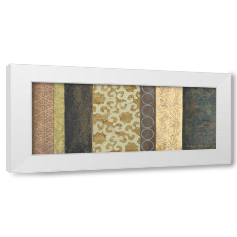 Dezolis I White Modern Wood Framed Art Print by Marcon, Michael