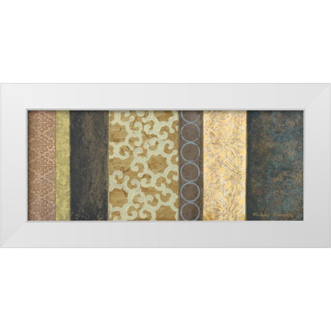 Dezolis I White Modern Wood Framed Art Print by Marcon, Michael