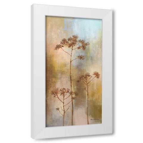 New Spring Light I White Modern Wood Framed Art Print by Marcon, Michael