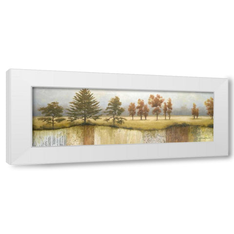 The End of a Winter I White Modern Wood Framed Art Print by Marcon, Michael