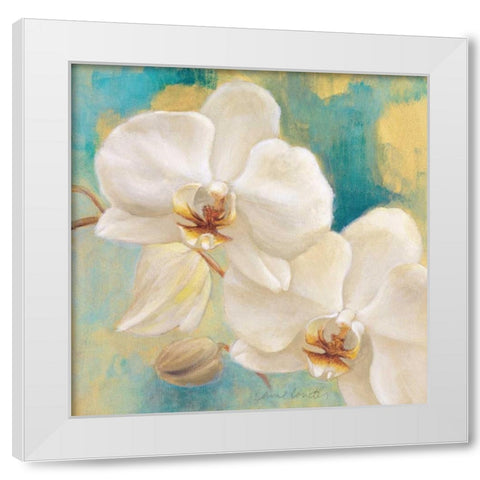 Spring into Summer I White Modern Wood Framed Art Print by Loreth, Lanie
