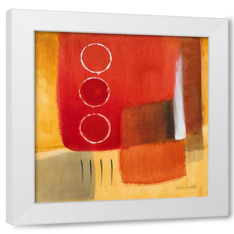 City Night Lights I White Modern Wood Framed Art Print by Loreth, Lanie