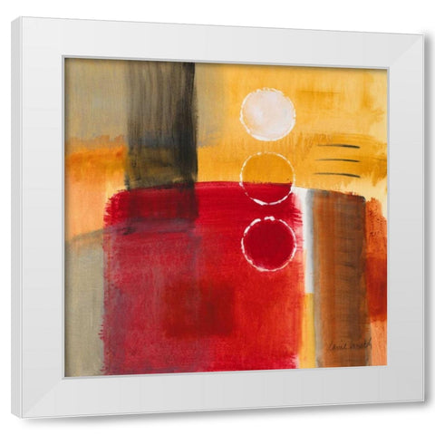 City Night Lights II White Modern Wood Framed Art Print by Loreth, Lanie