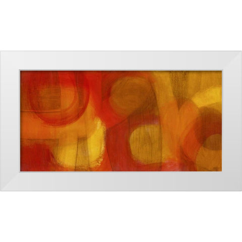 Discovering I White Modern Wood Framed Art Print by Loreth, Lanie