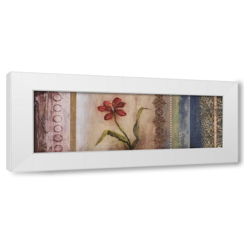 Inspiration I White Modern Wood Framed Art Print by Marcon, Michael