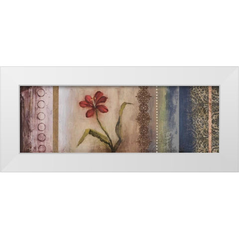 Inspiration I White Modern Wood Framed Art Print by Marcon, Michael
