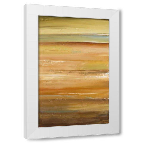 Sunrise II White Modern Wood Framed Art Print by Pinto, Patricia