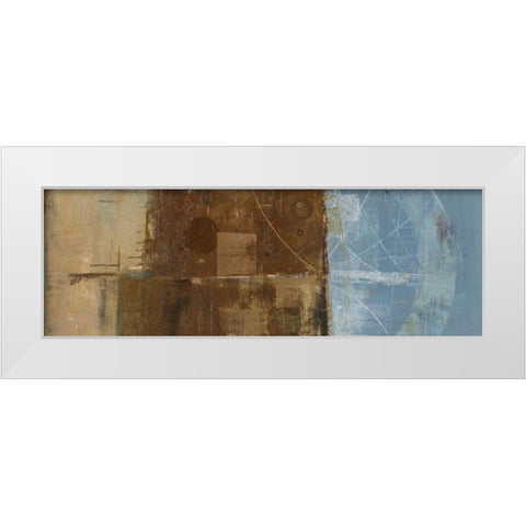Tunnel I White Modern Wood Framed Art Print by Kingsley