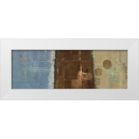 Tunnel II White Modern Wood Framed Art Print by Kingsley