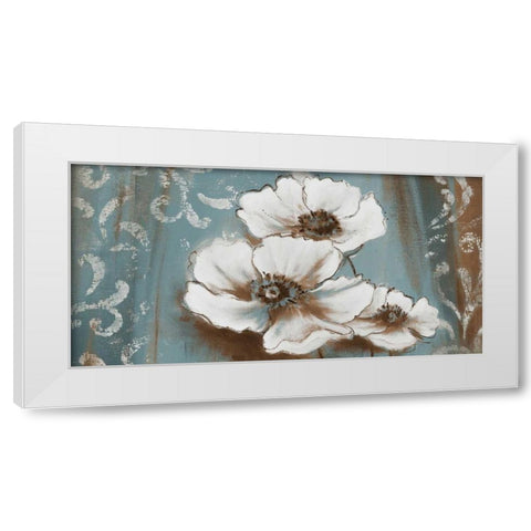 Plantation I White Modern Wood Framed Art Print by Pinto, Patricia