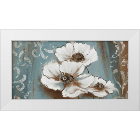 Plantation I White Modern Wood Framed Art Print by Pinto, Patricia