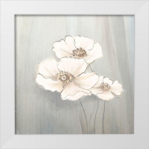 White Plantation I White Modern Wood Framed Art Print by Pinto, Patricia
