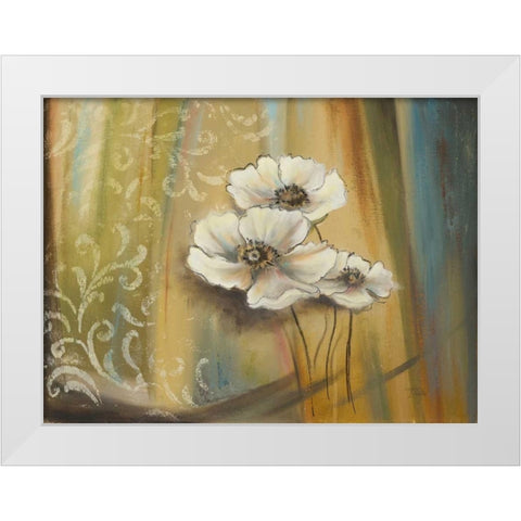 Plantation I White Modern Wood Framed Art Print by Pinto, Patricia