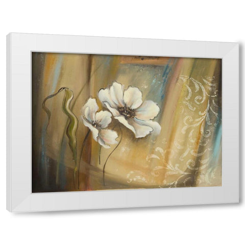 Plantation II White Modern Wood Framed Art Print by Pinto, Patricia