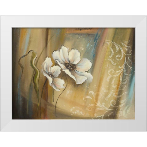 Plantation II White Modern Wood Framed Art Print by Pinto, Patricia