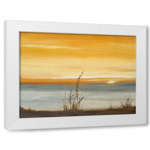 Early Morning I White Modern Wood Framed Art Print by Arenas, Nelly