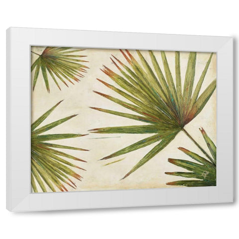 Organic I White Modern Wood Framed Art Print by Pinto, Patricia