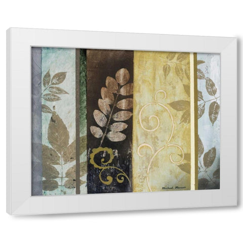 Cool June Day II White Modern Wood Framed Art Print by Marcon, Michael