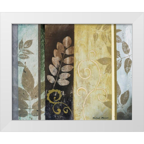 Cool June Day II White Modern Wood Framed Art Print by Marcon, Michael