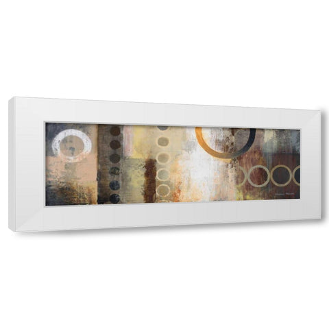Liberate II White Modern Wood Framed Art Print by Marcon, Michael