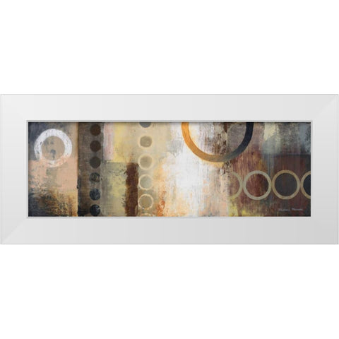 Liberate II White Modern Wood Framed Art Print by Marcon, Michael