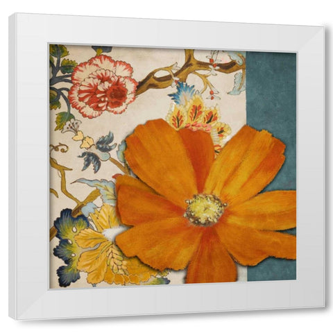 Summer in Paris II White Modern Wood Framed Art Print by Loreth, Lanie