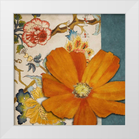 Summer in Paris II White Modern Wood Framed Art Print by Loreth, Lanie