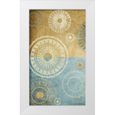 Botanical Changes II White Modern Wood Framed Art Print by Marcon, Michael