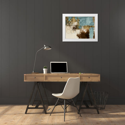 Wonder I White Modern Wood Framed Art Print by Loreth, Lanie