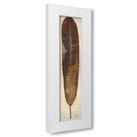 Bird of Paradise I White Modern Wood Framed Art Print by Pinto, Patricia
