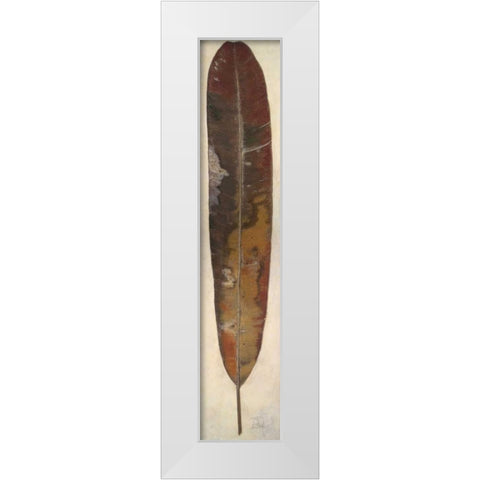Bird of Paradise I White Modern Wood Framed Art Print by Pinto, Patricia