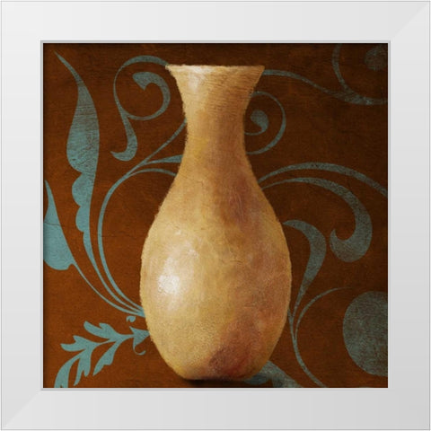Roma Vessels III White Modern Wood Framed Art Print by Loreth, Lanie