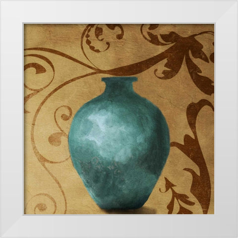 Roma Vessel II White Modern Wood Framed Art Print by Loreth, Lanie