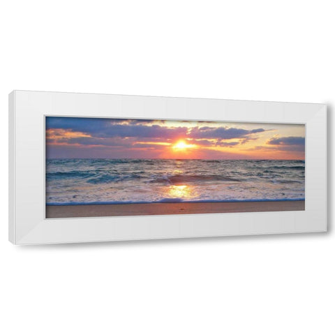 La Isla Bonita I White Modern Wood Framed Art Print by Rodriguez, Jairo