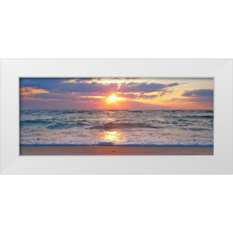 La Isla Bonita I White Modern Wood Framed Art Print by Rodriguez, Jairo
