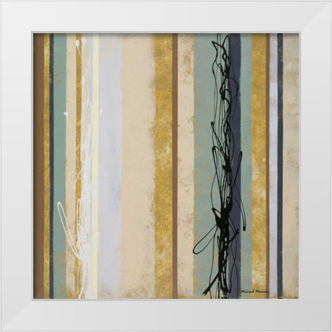 Breaking Loose III White Modern Wood Framed Art Print by Marcon, Michael