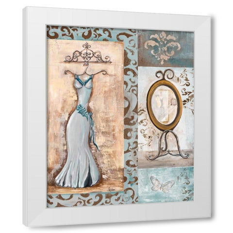 Dress Shop II White Modern Wood Framed Art Print by Ritter, Gina