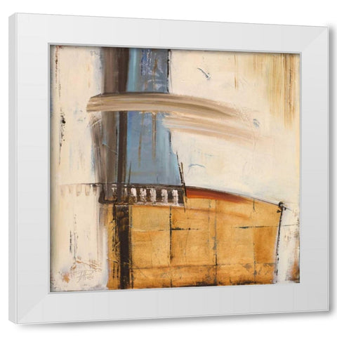 Eureka II White Modern Wood Framed Art Print by Pinto, Patricia