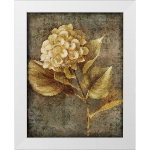 Antique Hydrangea II White Modern Wood Framed Art Print by Loreth, Lanie