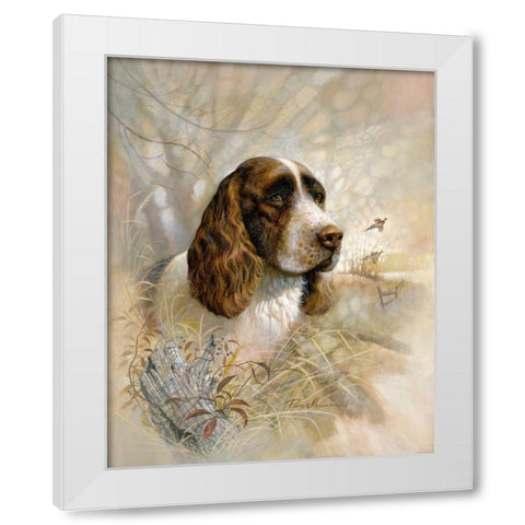 Enduring Loyalty White Modern Wood Framed Art Print by Manning, Ruane