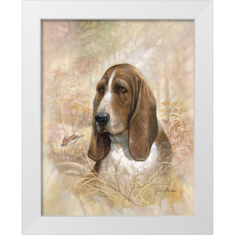 Forever Faithful White Modern Wood Framed Art Print by Manning, Ruane