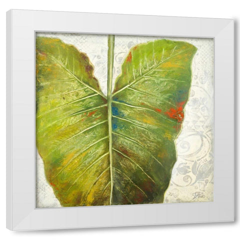 Mafafa I White Modern Wood Framed Art Print by Pinto, Patricia