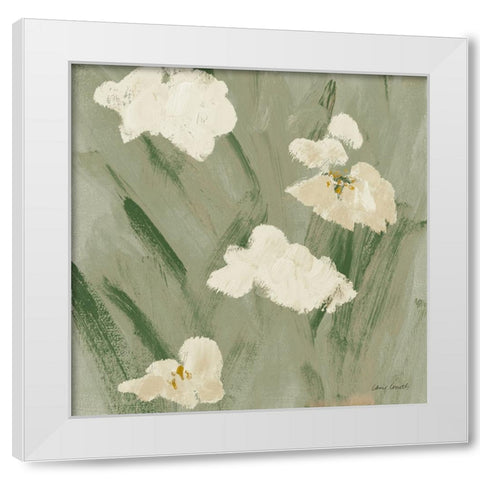 Peaceful Summer I White Modern Wood Framed Art Print by Loreth, Lanie