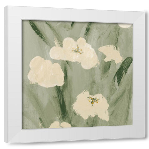 Peaceful Summer II White Modern Wood Framed Art Print by Loreth, Lanie