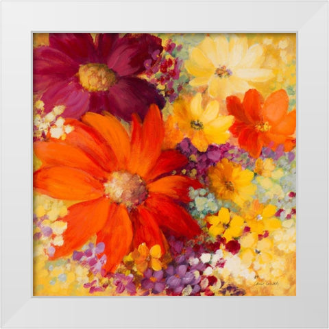 Love and Light II White Modern Wood Framed Art Print by Loreth, Lanie