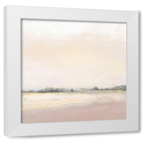 Foggy Spring Day I White Modern Wood Framed Art Print by Marcon, Michael