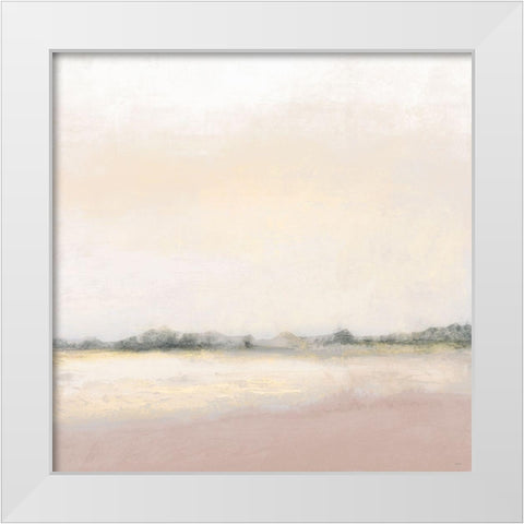 Foggy Spring Day I White Modern Wood Framed Art Print by Marcon, Michael