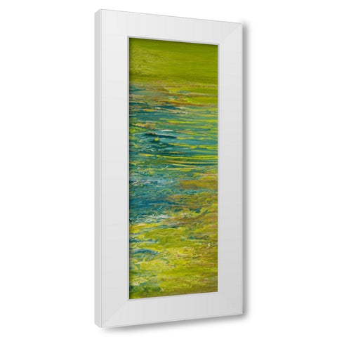 The Lake I White Modern Wood Framed Art Print by Gonzalez, Roberto