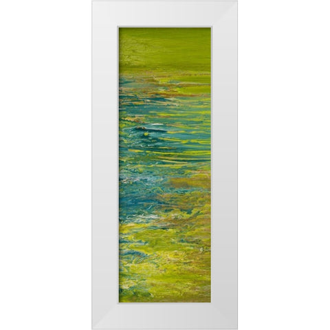 The Lake I White Modern Wood Framed Art Print by Gonzalez, Roberto