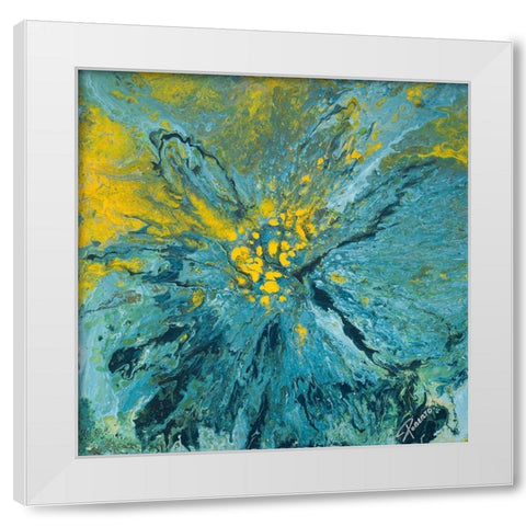 The Sea White Modern Wood Framed Art Print by Gonzalez, Roberto